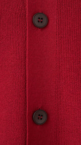 Mango shirt lino in red-023