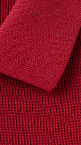 Mango shirt lino in red-030