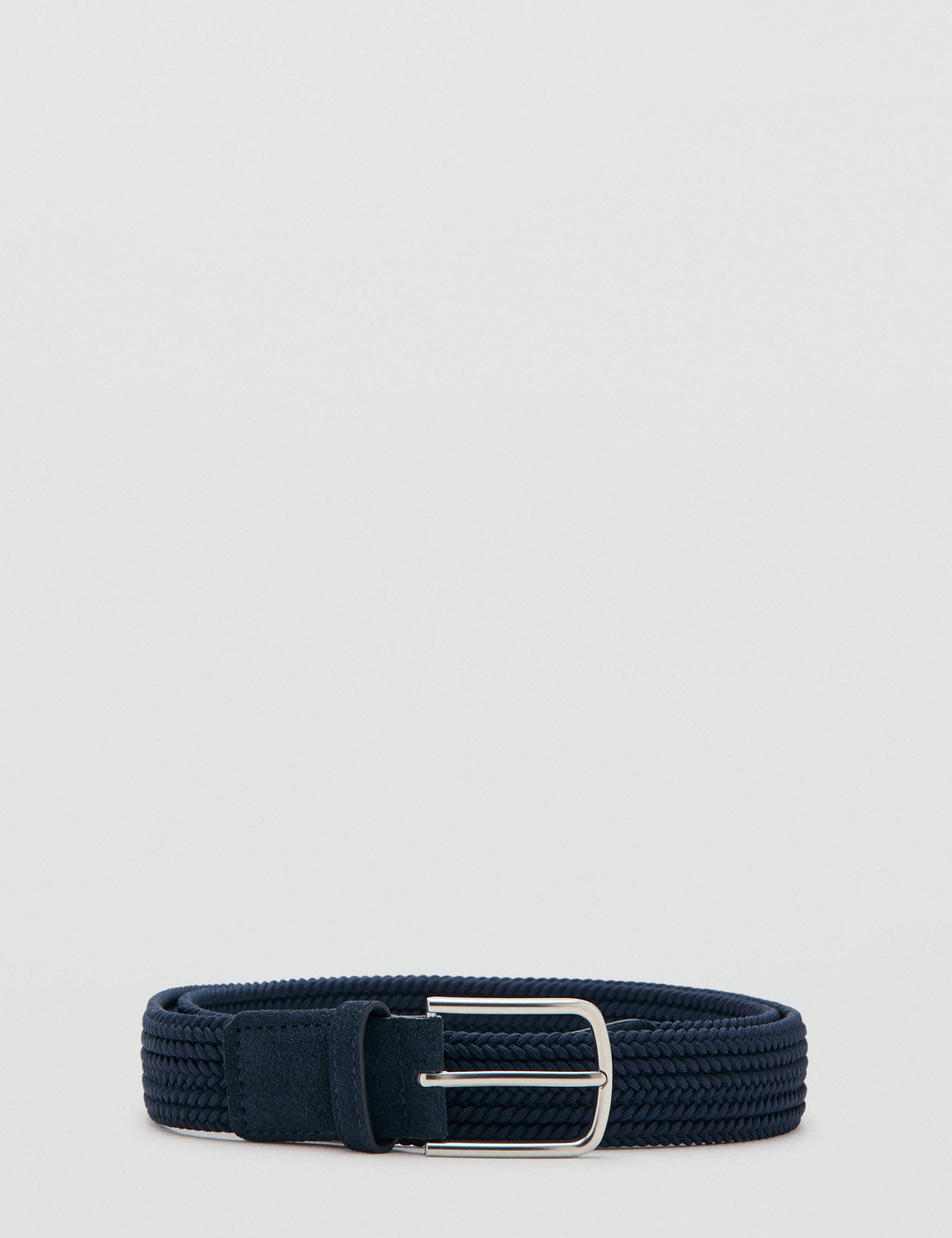 Mango belt elastic in navy