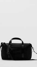 Mango bowling bag weeklea in black - Image 2