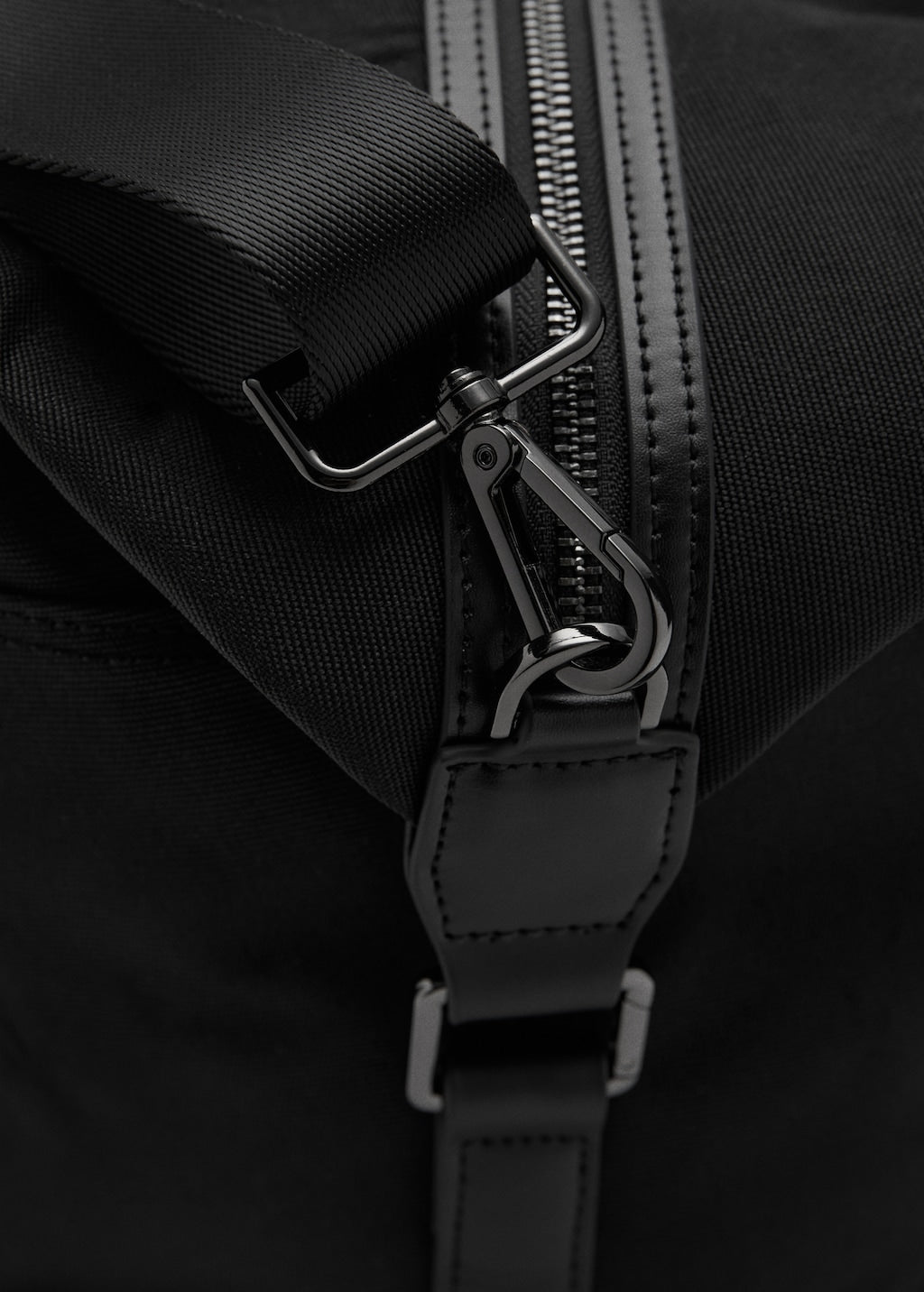 Mango bowling bag weeklea in black - Image 4