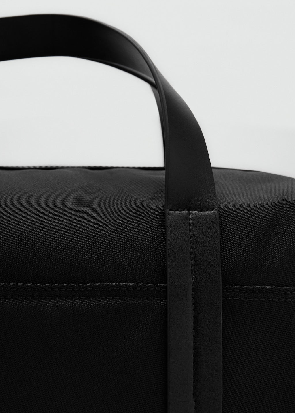 Mango bowling bag weeklea in black - Image 5