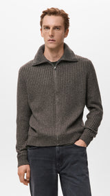 Mango cardigan joanz in chocolate - Image 1