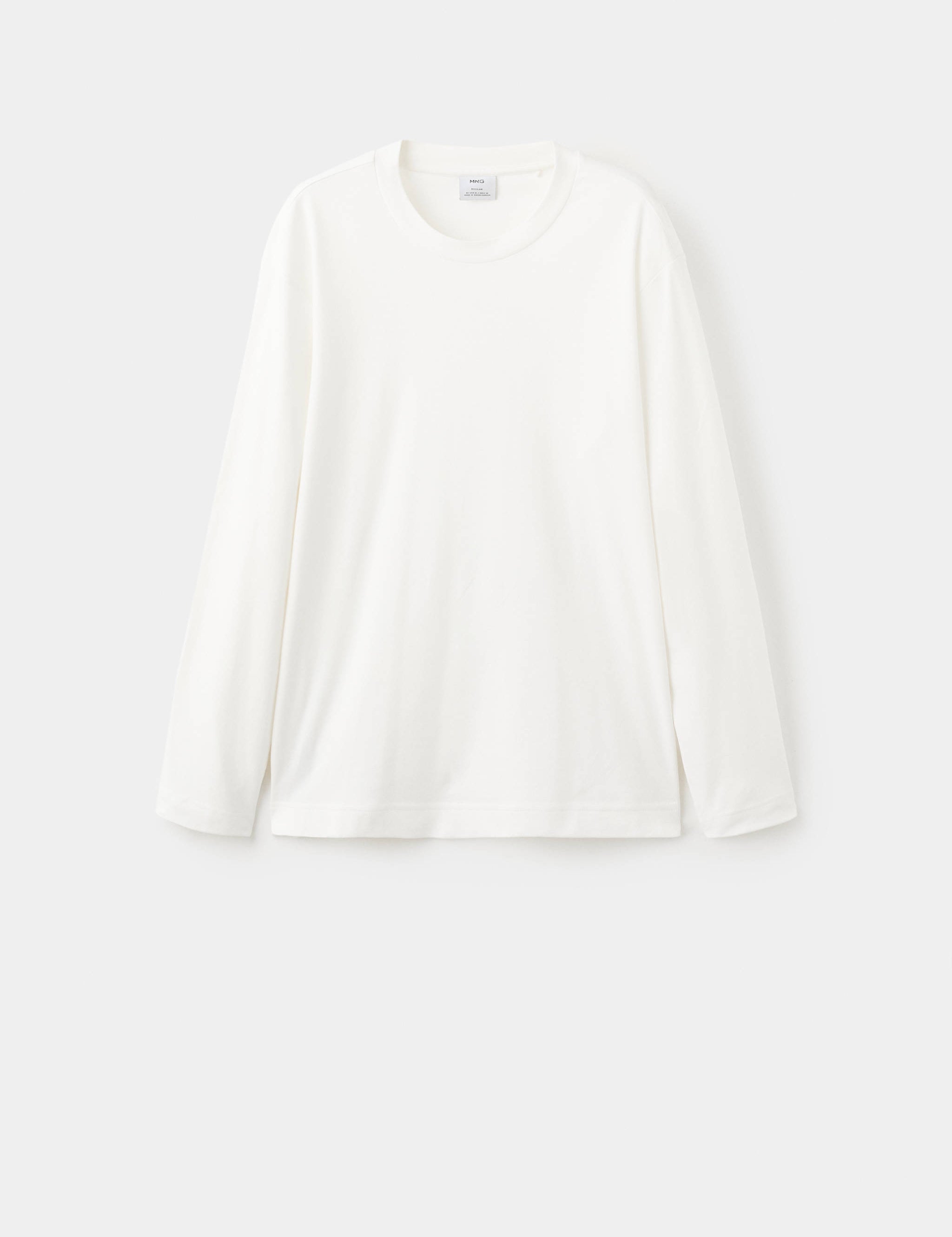 Mango t-shirt gareth in white