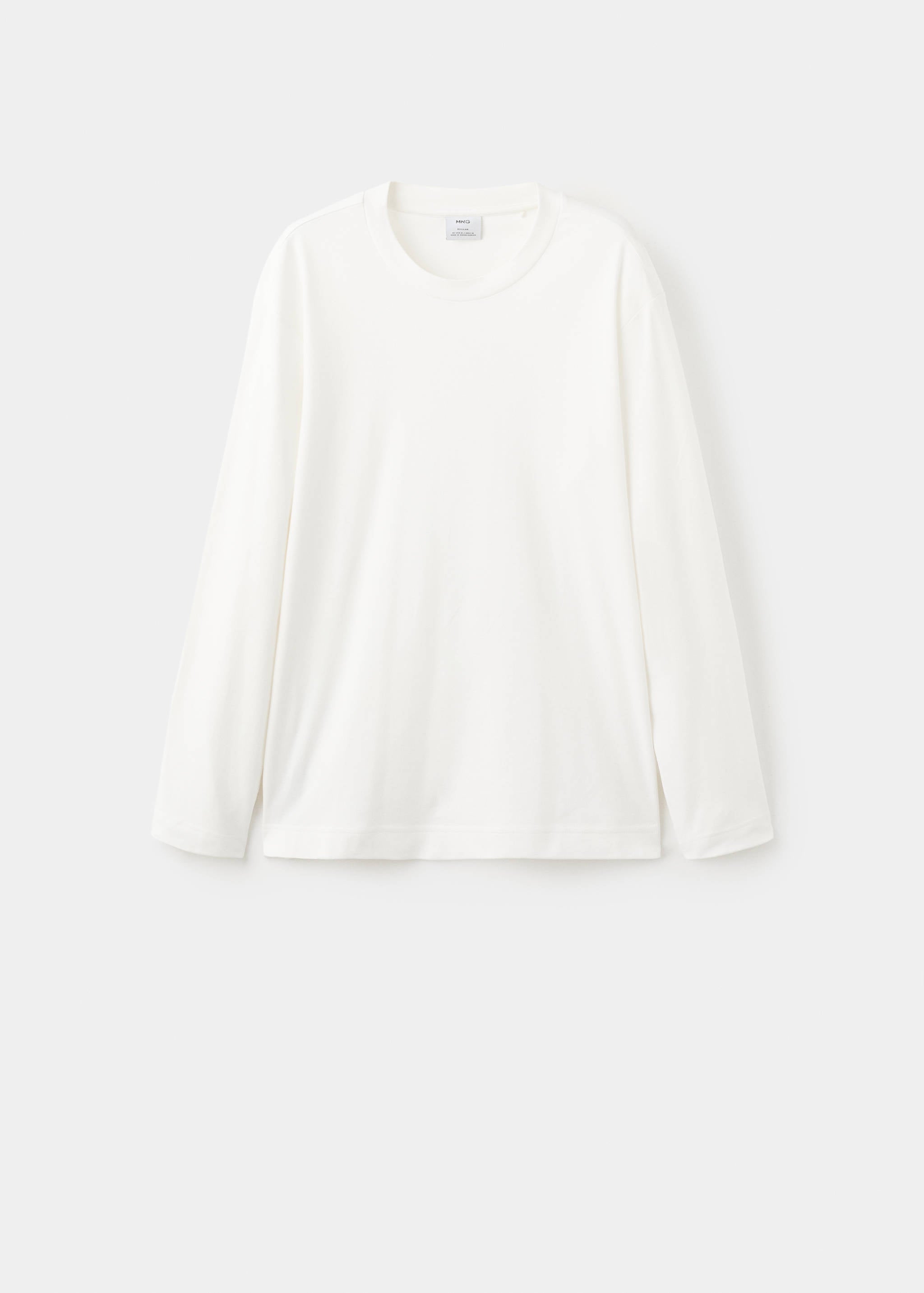 Mango t-shirt gareth in white