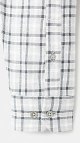 Mango shirt roma in light vigore grey - Image 3