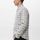 Mango shirt roma in light vigore grey - Image 5