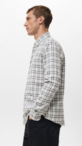 Mango shirt roma in light vigore grey - Image 5