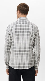 Mango shirt roma in light vigore grey - Image 7
