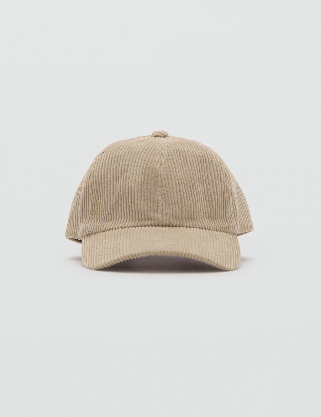 Mango cap pana in beige - Image 1
