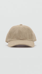 Mango cap pana in beige - Image 1