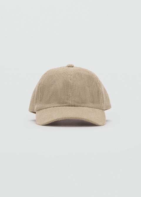 Mango cap pana in beige