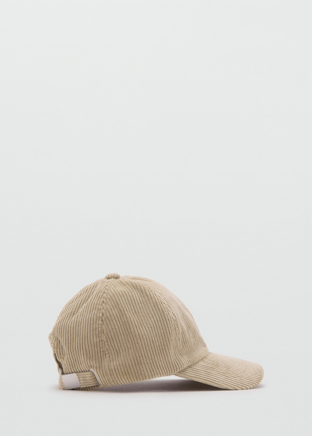 Mango cap pana in beige - Image 2