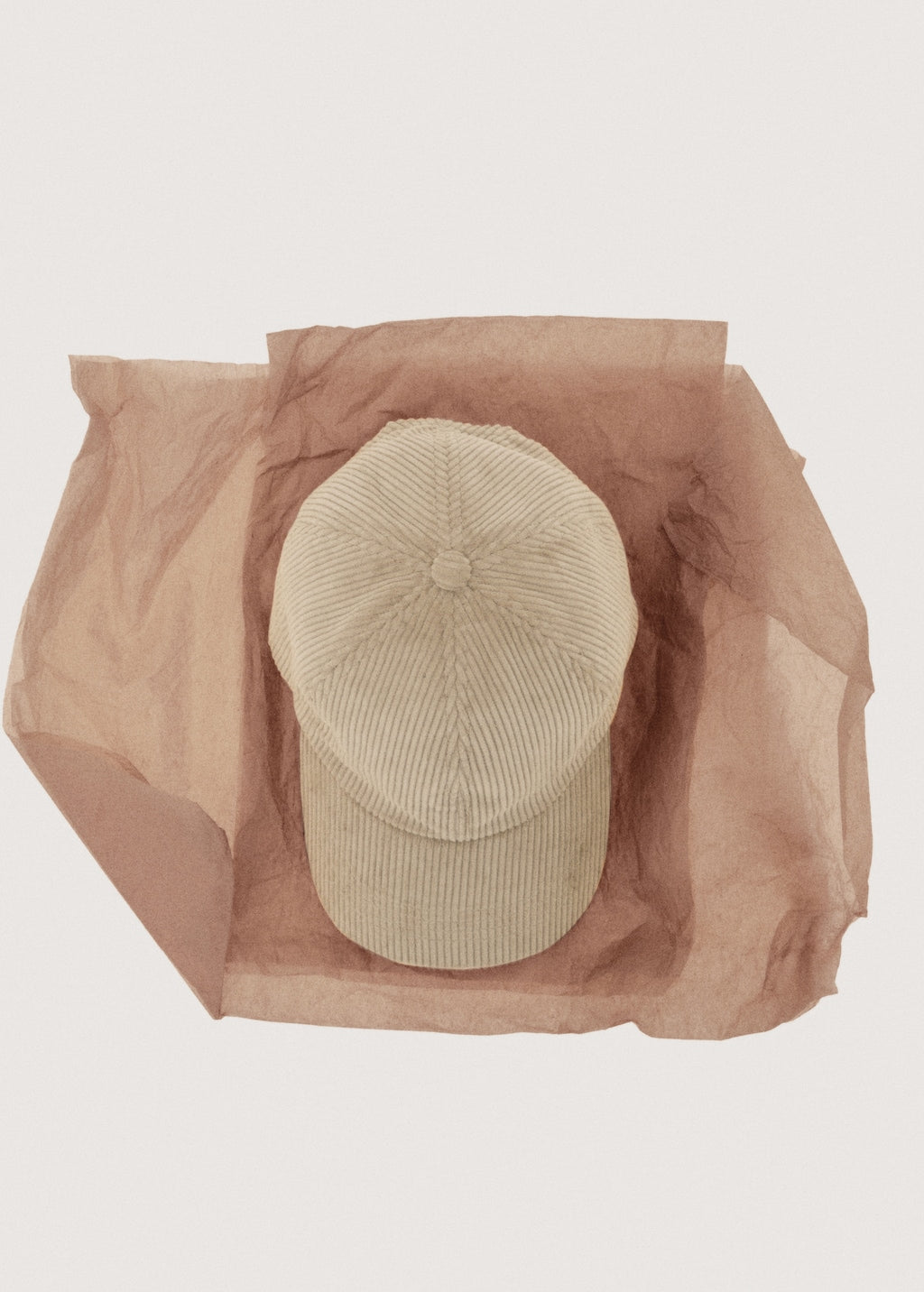 Mango cap pana in beige - Image 5