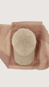 Mango cap pana in beige - Image 5