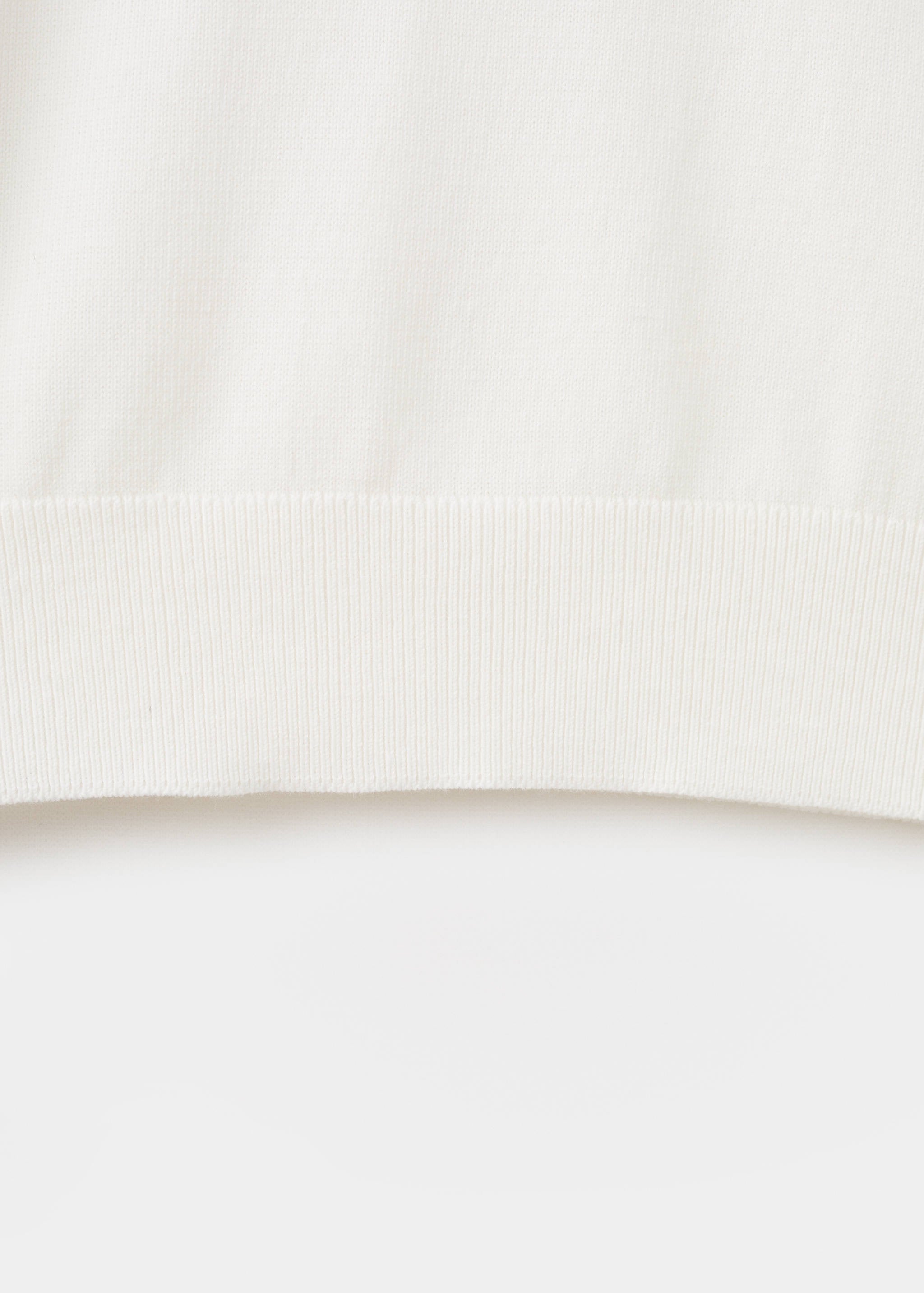Mango t-shirt arraona in off white