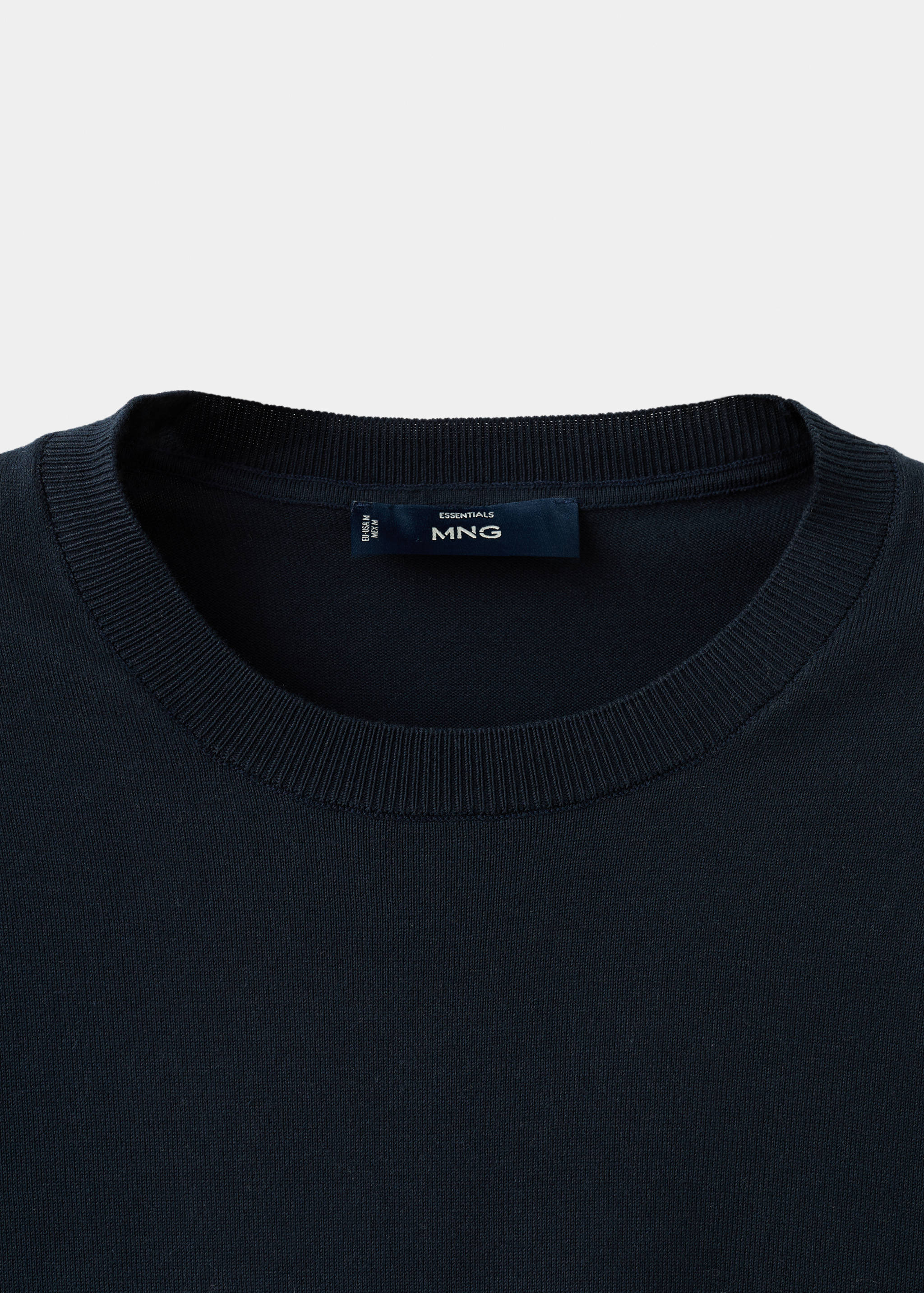 Mango t-shirt arraona in midnight blue