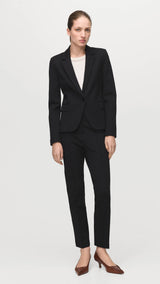 Mango trousers paloma in black - full