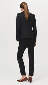 Mango trousers paloma in black - back