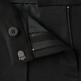Mango trousers paloma in black - detail