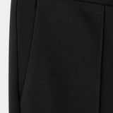 Mango trousers paloma in black - detail