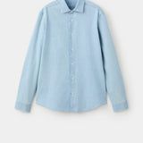 Mango shirt denim in light denim-021