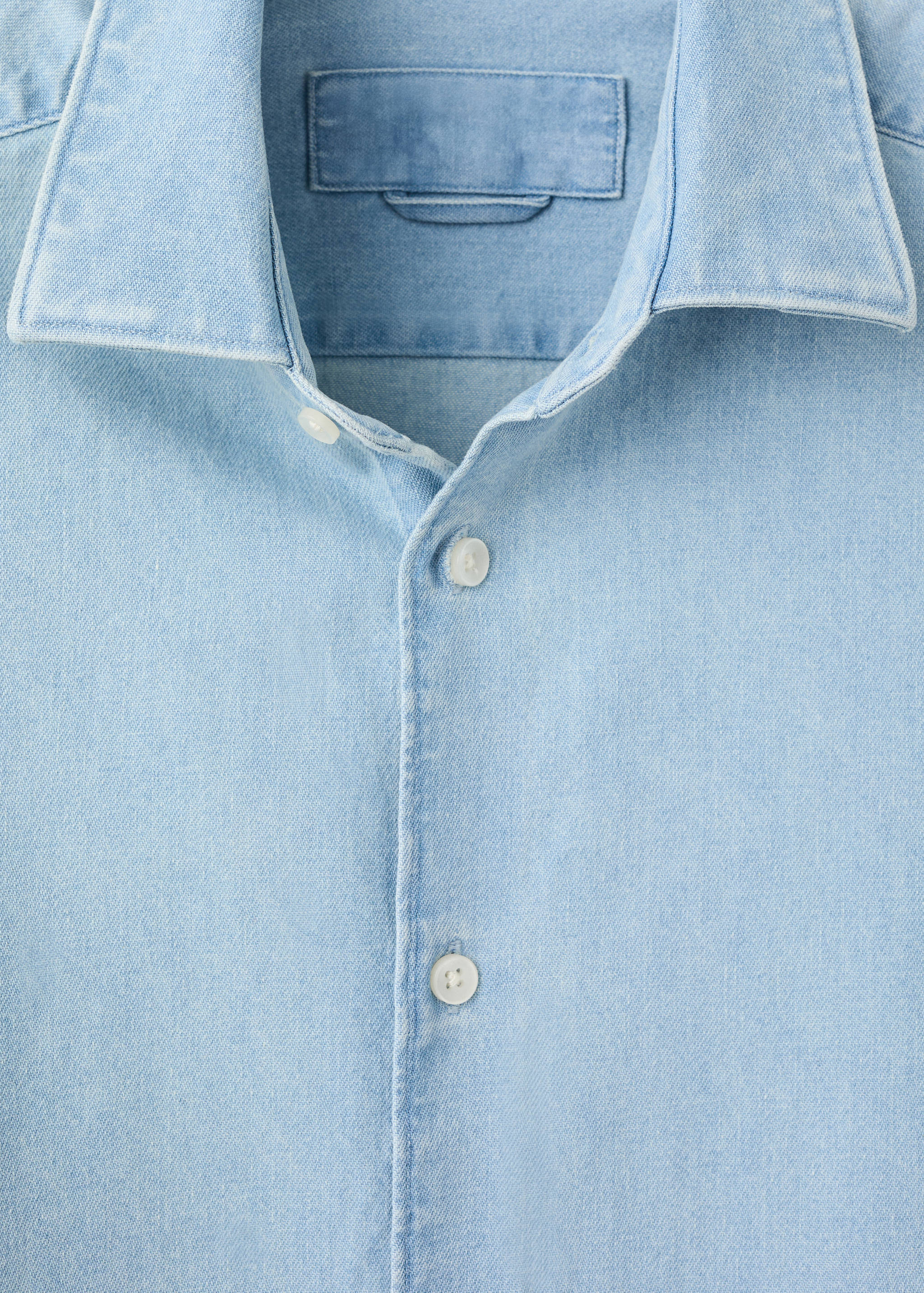 Mango shirt denim in light denim-023