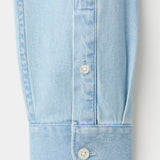 Mango shirt denim in light denim-030