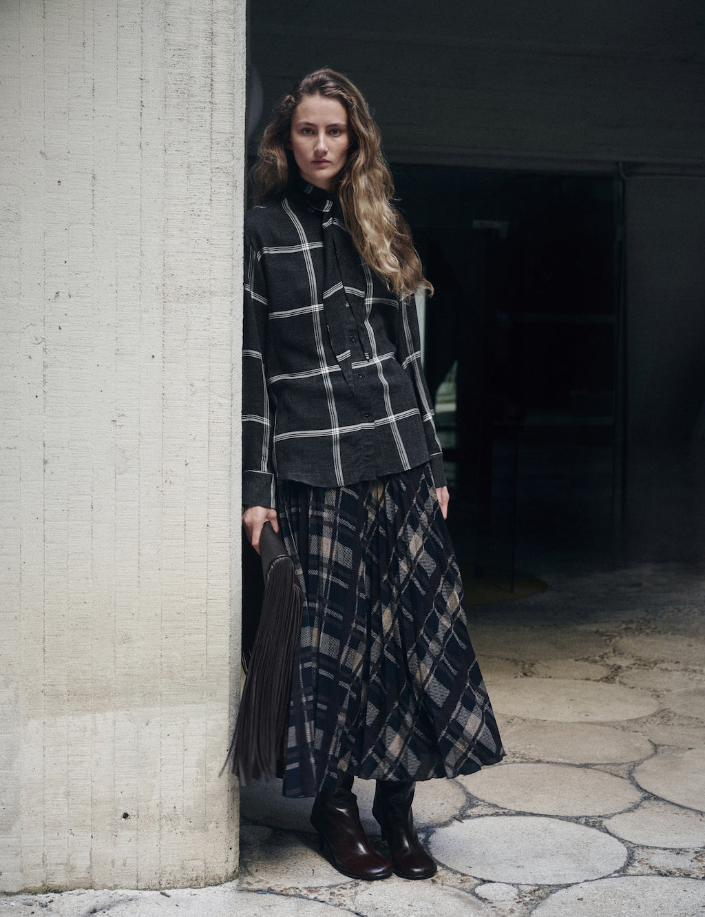 Mango blouse candy in black - Image 1