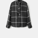 Mango blouse candy in black - Image 2
