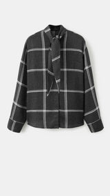 Mango blouse candy in black - Image 2