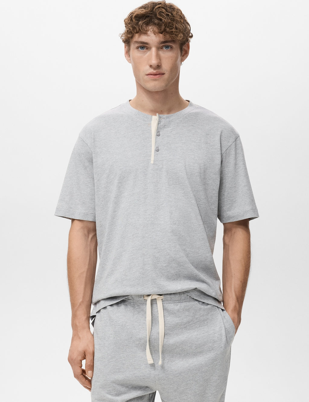Mango pyjama nightcot in grey - Image 1
