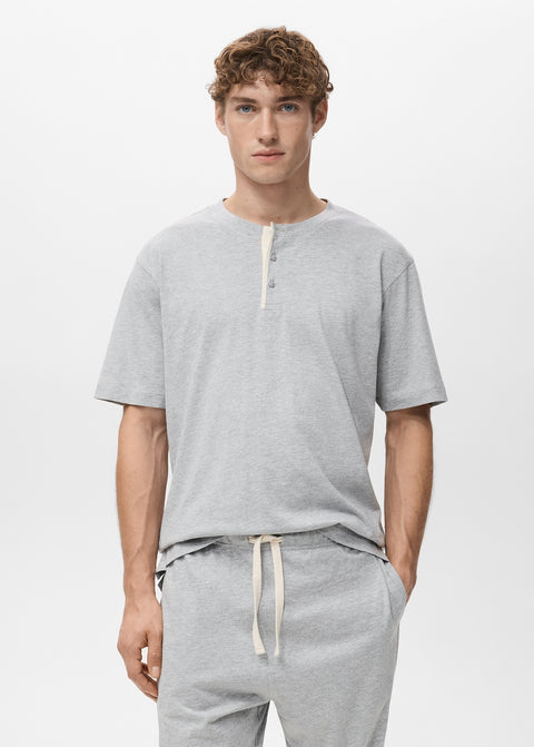 Mango pyjama nightcot in grey