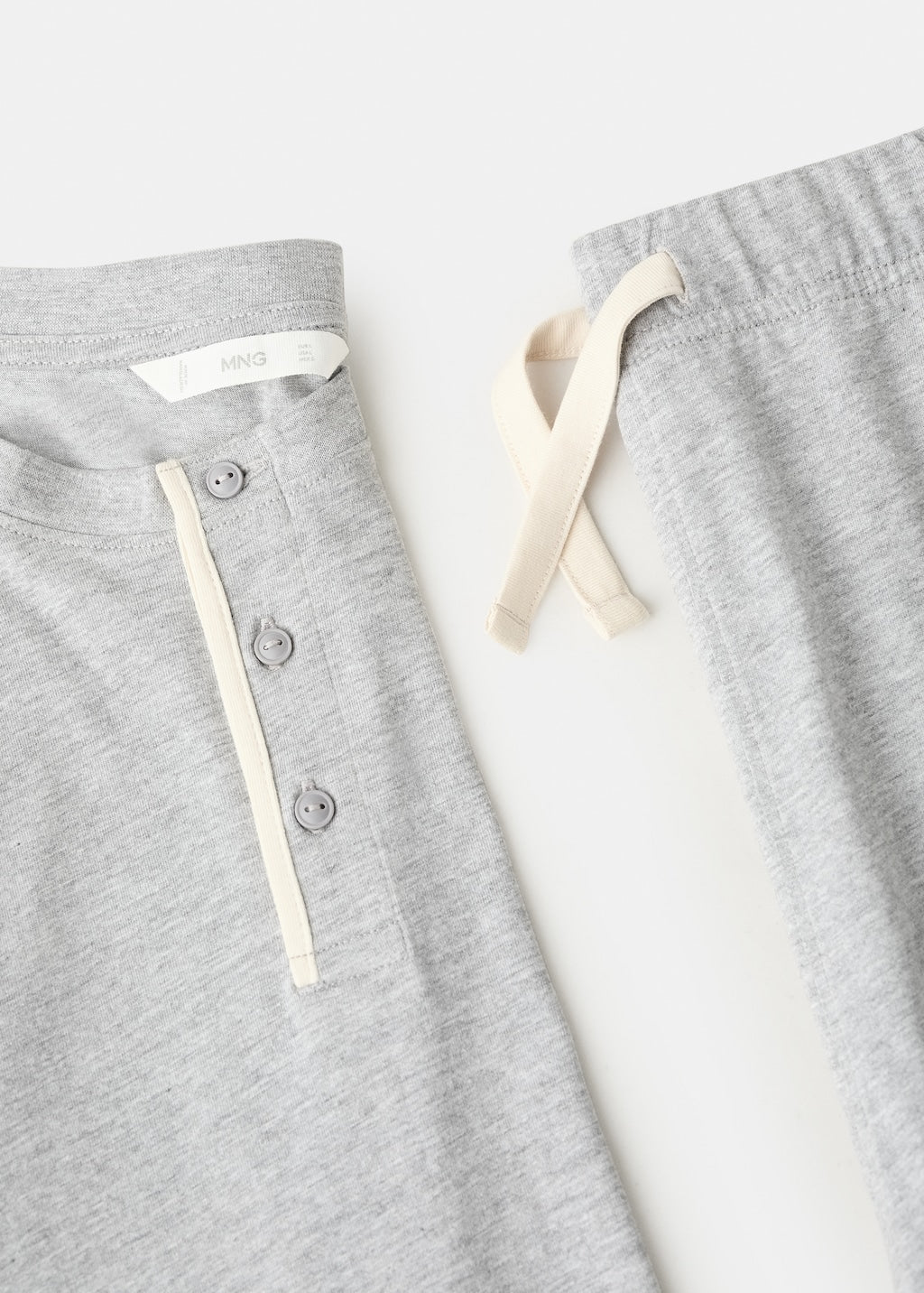 Mango pyjama nightcot in grey - Image 5