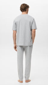 Mango pyjama nightcot in grey - Image 6