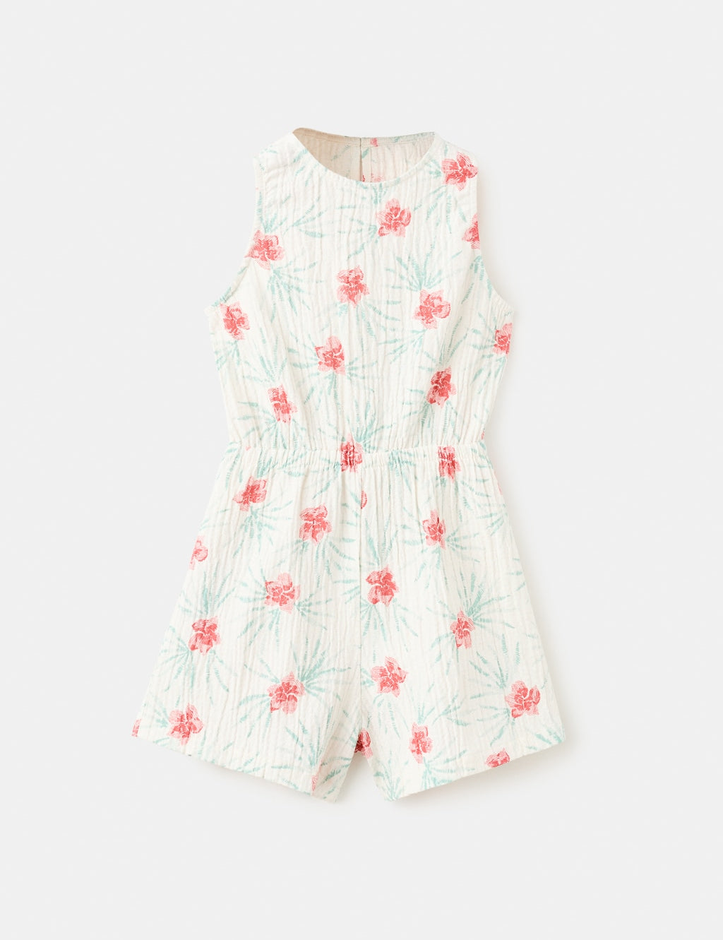 Mango jumpsuit palm in off white - Image 2
