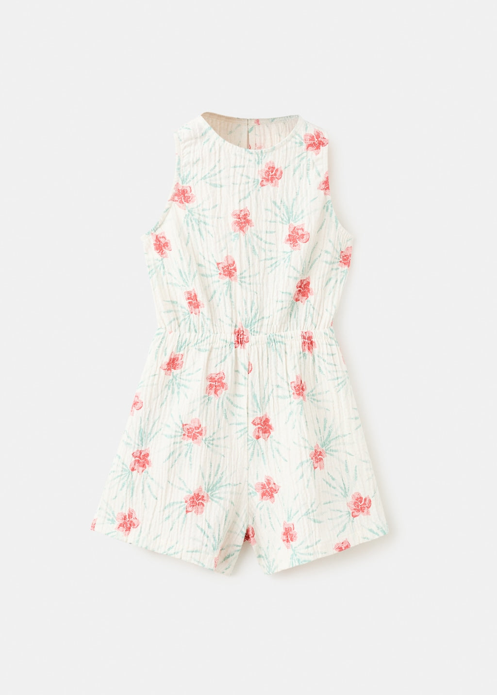 Mango jumpsuit palm in off white - Image 2
