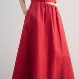 Mango skirt poppy in red - Image 1