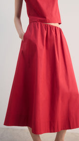 Mango skirt poppy in red - Image 1