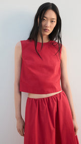 Mango skirt poppy in red - Image 4