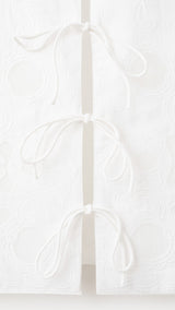 Mango vest broided in white - Image 5
