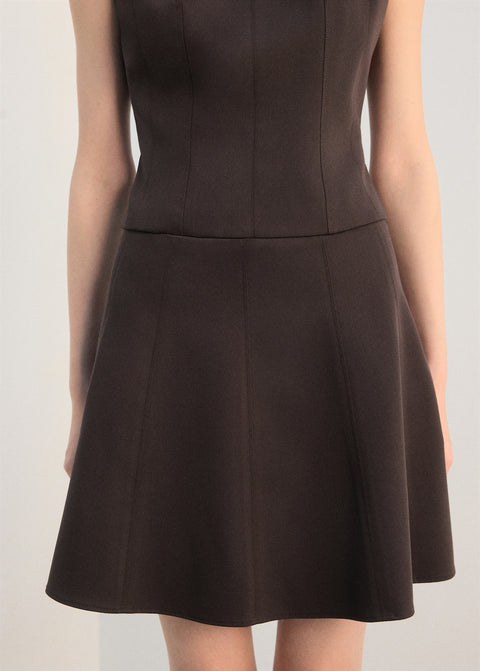 Mango skirt cole in chocolate