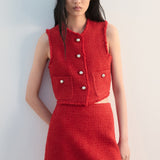 Mango skirt mody in red - Image 4
