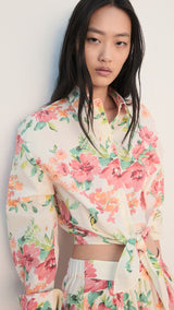 Mango shirt nicole in off white - Image 1