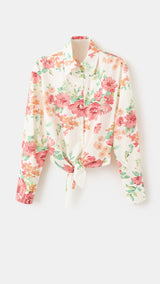 Mango shirt nicole in off white - Image 2