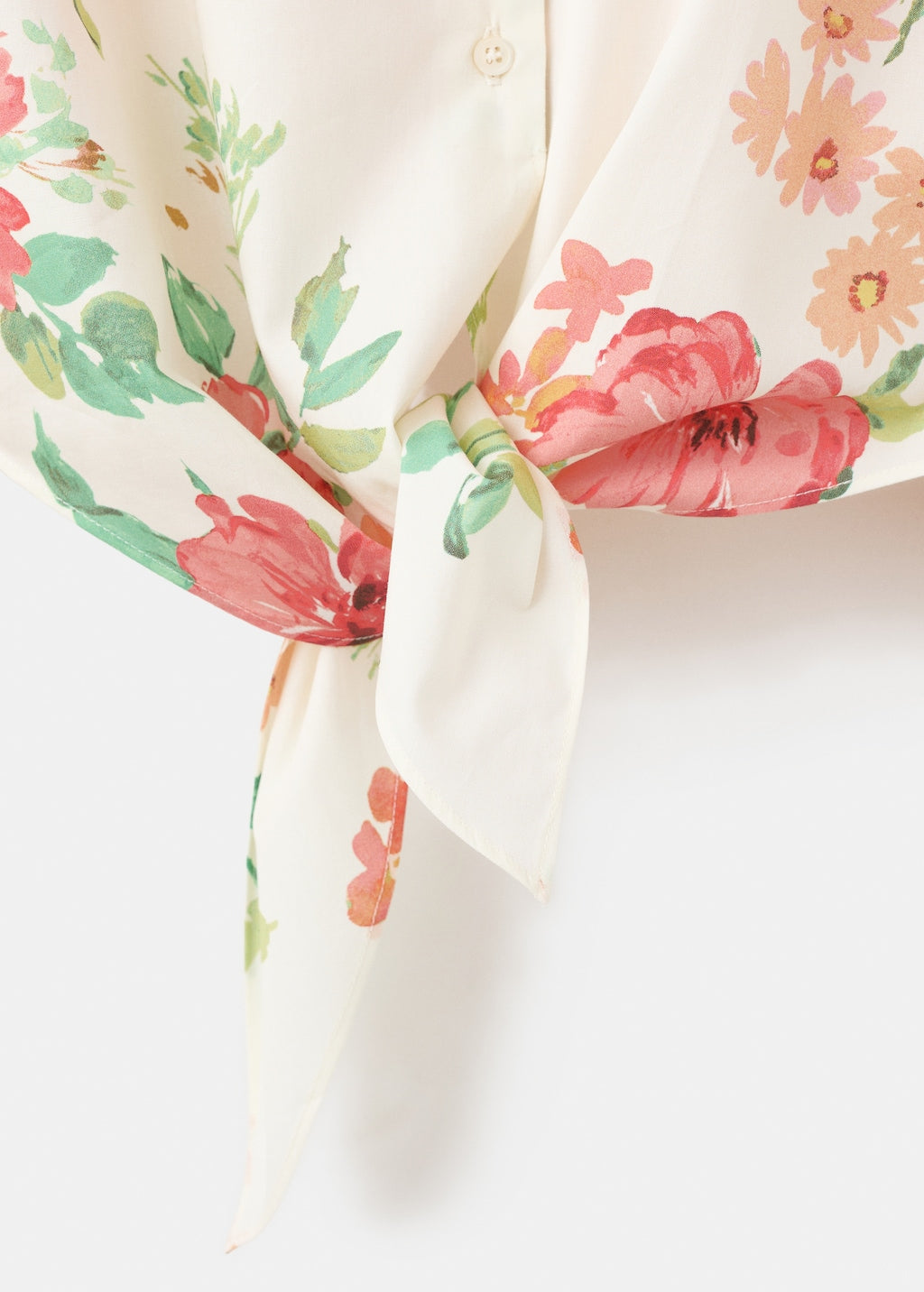 Mango shirt nicole in off white - Image 3