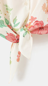 Mango shirt nicole in off white - Image 3