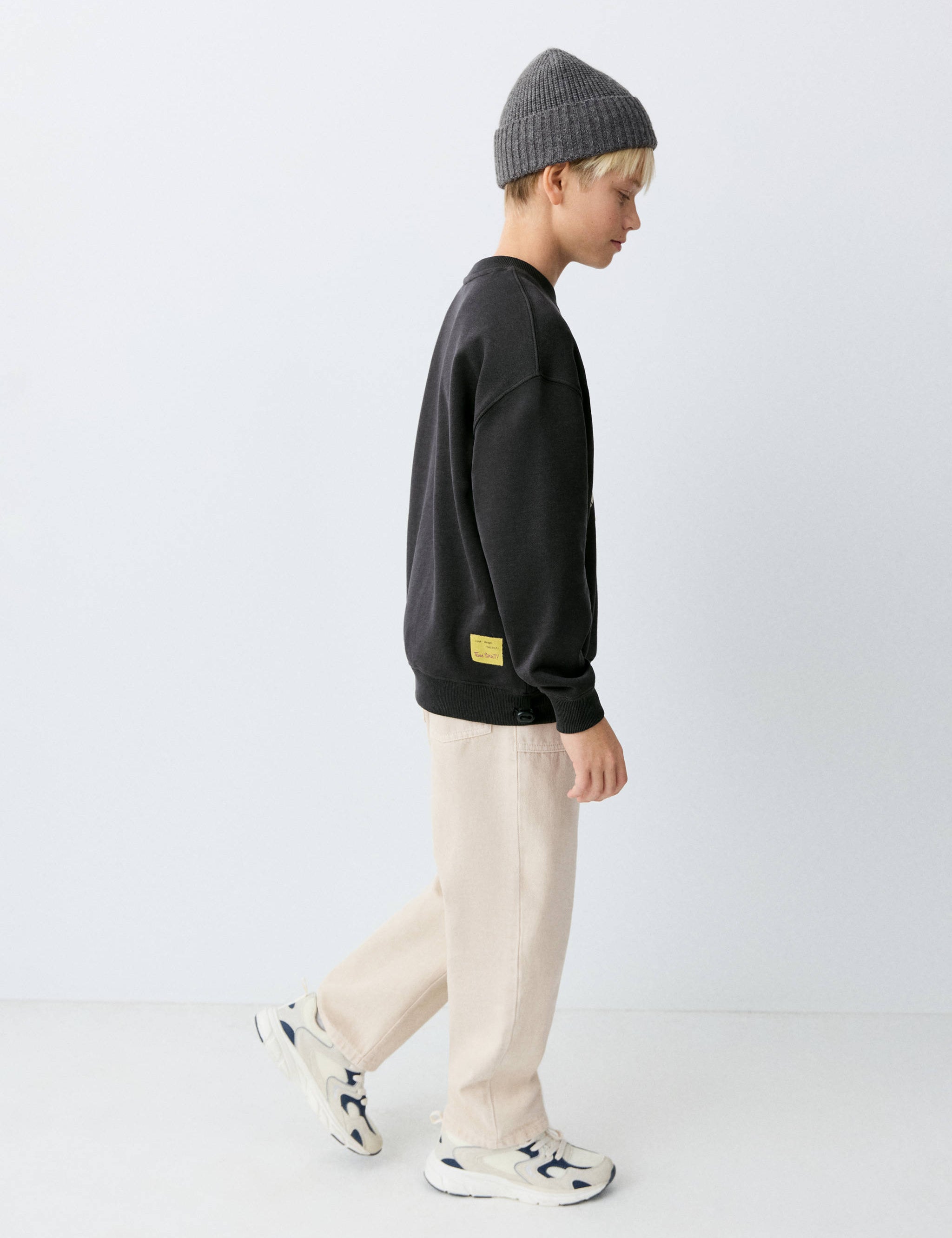 Mango jeans utility in sand-002