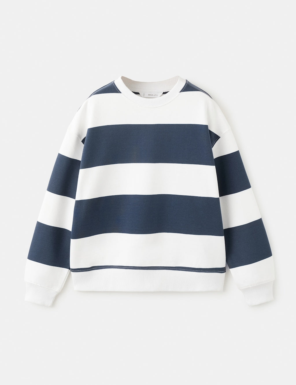 Mango sweatshirt raya in navy - Image 1