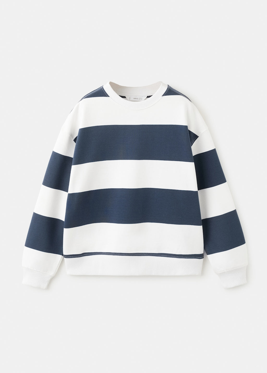 Mango sweatshirt raya in navy - Image 1